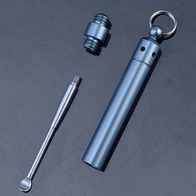 

1 Pc Ear Wax Remover Kit Ear Curette with Storage Box Outdoor Camping Hiking Traveling Tool