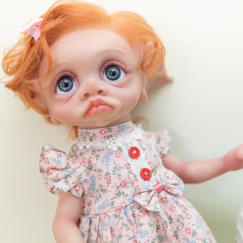 Готовая полноразмерная кукла 17 дюймов из мягкого силикона Реборн фея эльф малыш
