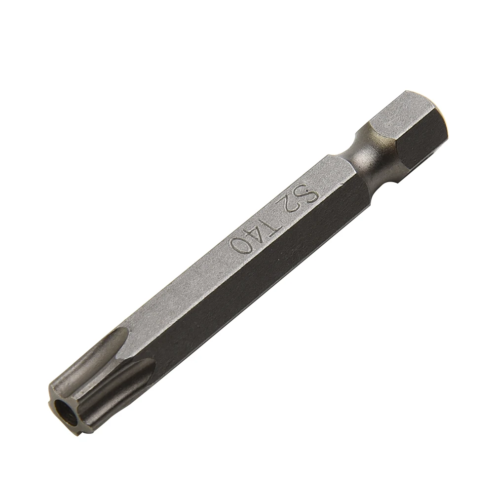 

Durable And Practical 7 Pcs/Set Screwdriver Bit Hollow Bits Five Star Hex Head Screwdriver Bits Magnetic Silver