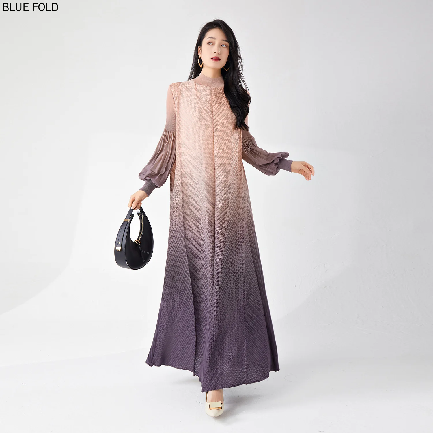 Женское летнее платье миаке большого размера Новое Модное Длинное Платье