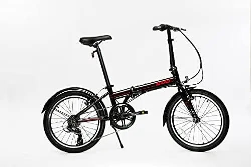 

Складной велосипед Via 20 u201D, легкая алюминиевая рама, подлинные 7-скоростные велосипеды для детей, 26 анг. Фунт.