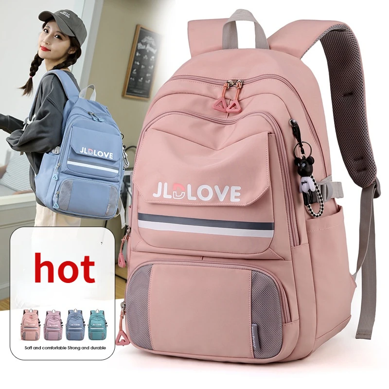children School Bags For girls Kids backpack orthopedic school Backpack Primary Schoolbag book bag travel mochila infantil 2022