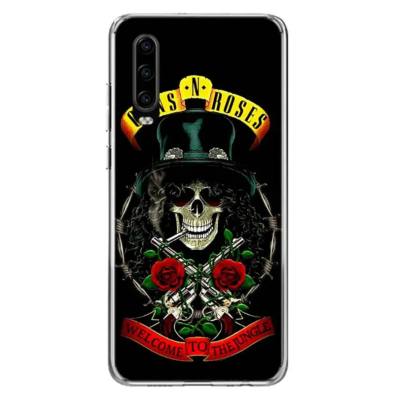 Чехол Guns N Roses Good Time для телефона Huawei P30 Lite P40 P20 P10 Mate 10 20 Pro P Smart Z 2019 Y5 Y6 Y7 Y9S
