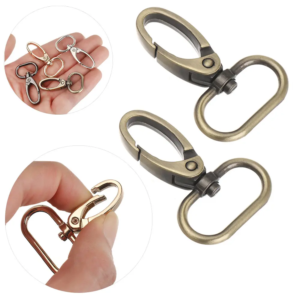 

Leather Bag Dog Chain Hook Collar Snap Zinc Alloy Key Ring Belt Clasp Clip Trigger Buckles Shoulder Strap Buckle
