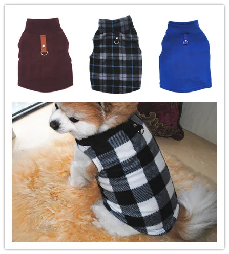 

Warm Fleece Dog Coat Winter Dog Clothes French Bulldog Pug Chihuahua Puppy Clothes Small Dog Jacket Dog Coats Chihuahua Vest