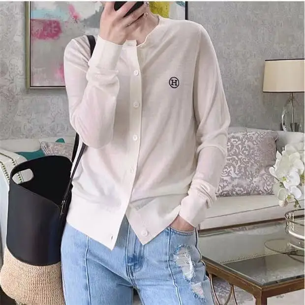 Рисунок 4 - Новинка 2023, Женский кашемировый кардиган с вышивкой