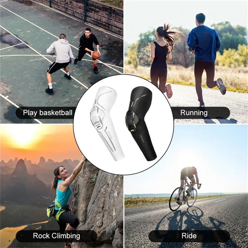 

1 шт. спортивные налокотники для защиты от столкновений, компрессионная рукоятка, Внешняя защита для баскетбола, футбола, велосипеда, защита...