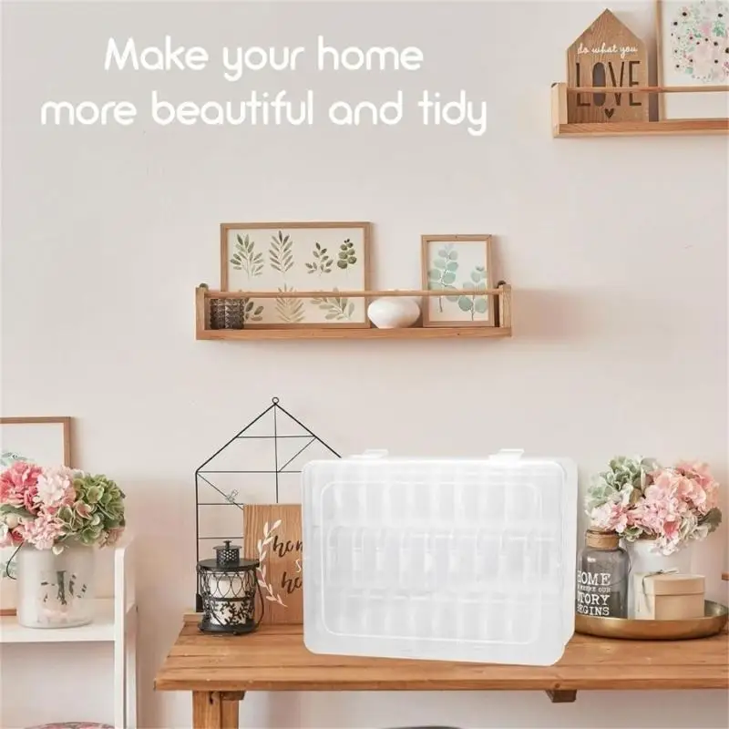 Прозрачный ящик для хранения 30 отделений