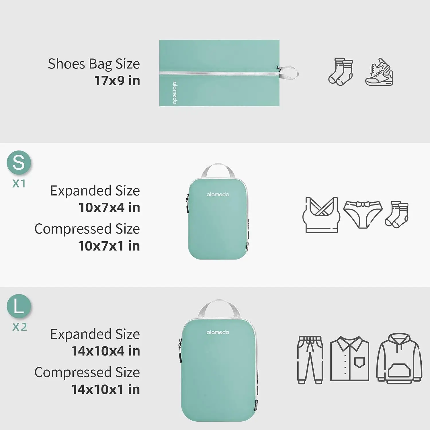 Рисунок 4 - АЛАМЕДА компрессионные упаковочные кубики