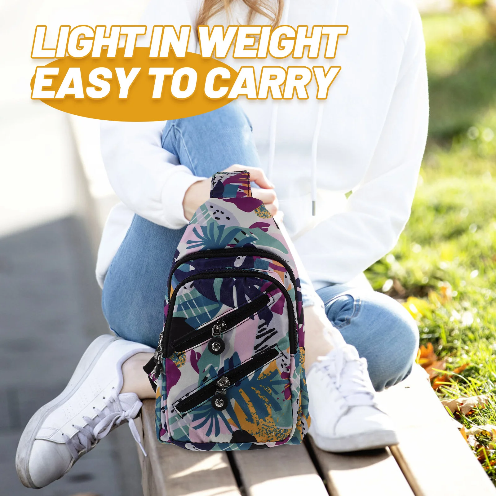 Crossbody Bags Men Ladies Sports Women Fashion Outdoor Storage Sling Fanny Nylon Travel