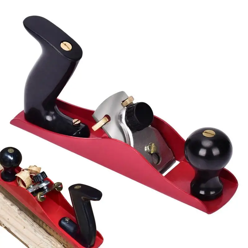 

9in Manual Planer Adjustable Metal Blade Cutting Edge Spoke Shave Wood Craft Planers Woodworking Hand Tools Carpentry Tools