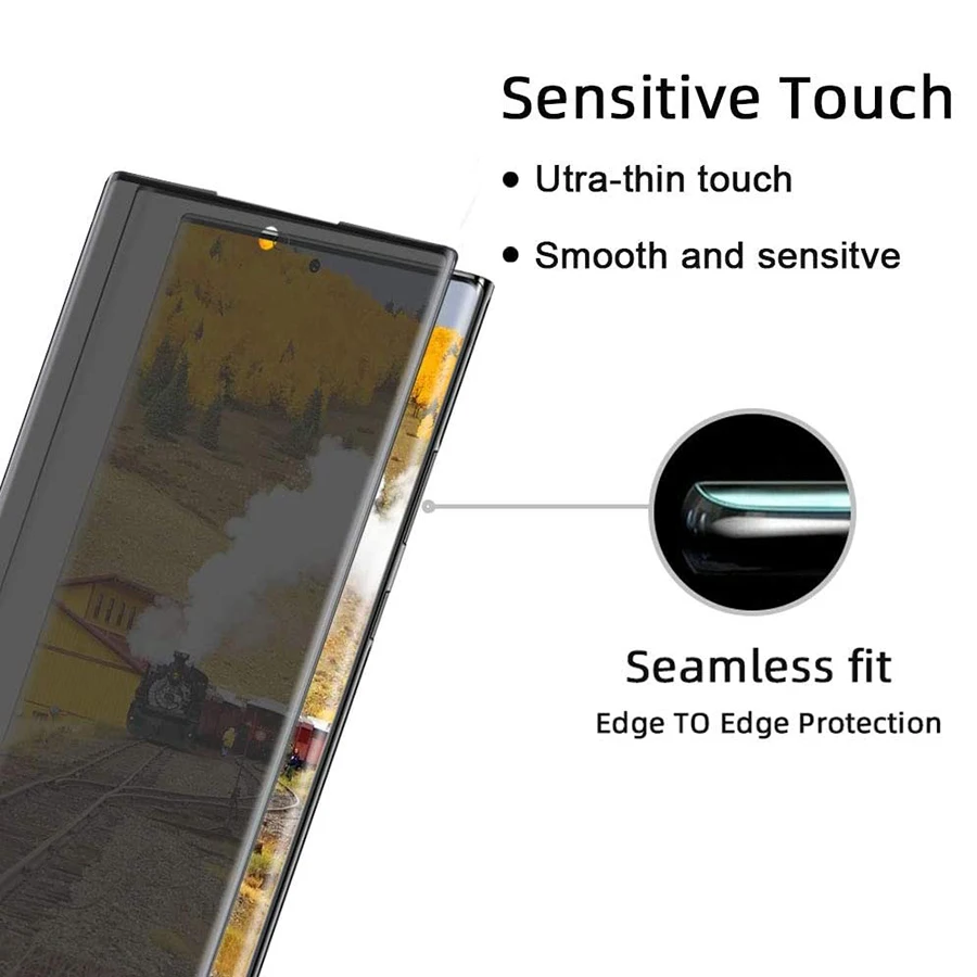 3D противошпионское закаленное стекло для Samsung Galaxy S22 S21 S20 ультратонкое Защитное