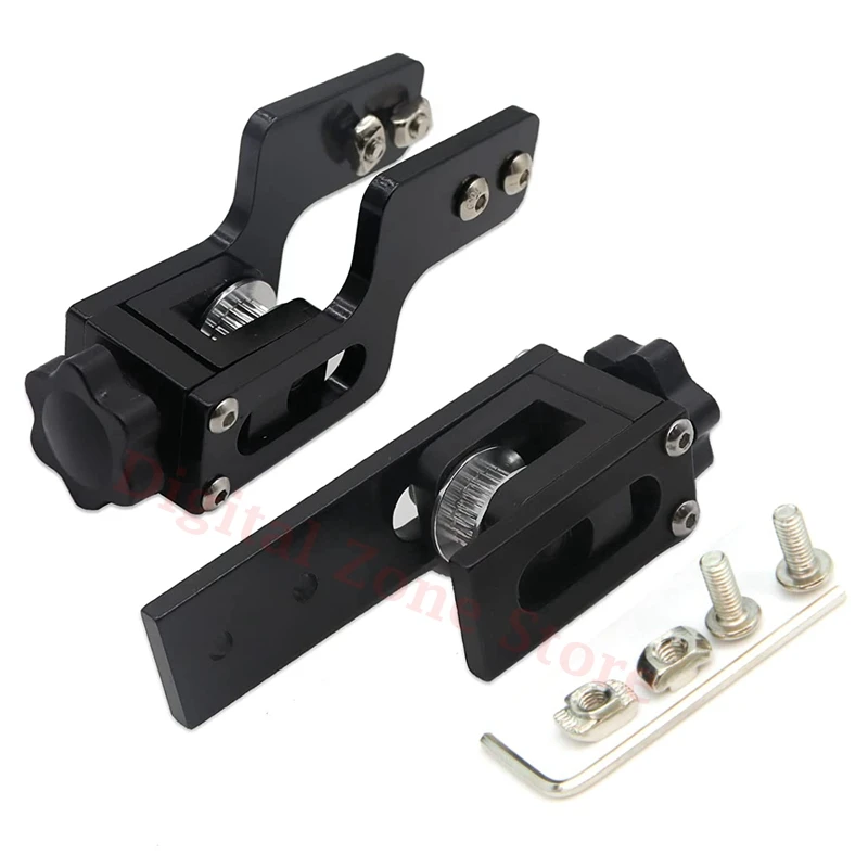 

3D Printer Upgrade 2020 Profile X-axis, 2040 Y-axis Timing Belt Stretch Straighten Tensioner for Creality Ender-3 CR-10/ CR-10
