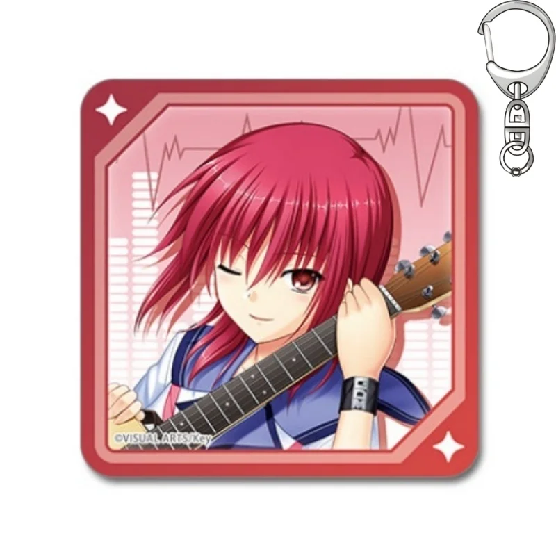 Фото Аниме Planetarian Angel Beats! Акриловые брелоки-подвески Хидеки Хината 6 см, украшения для сумок, аксессуары, коллекционные товары №4