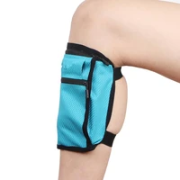 phone outdoor running sports invisible breathable mobile storage pouch leg bag
