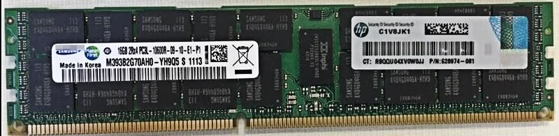 

Оперативная память для сервера DL580 G7 DL380 G7 DL585G7 16 Гб 1333 628974-081