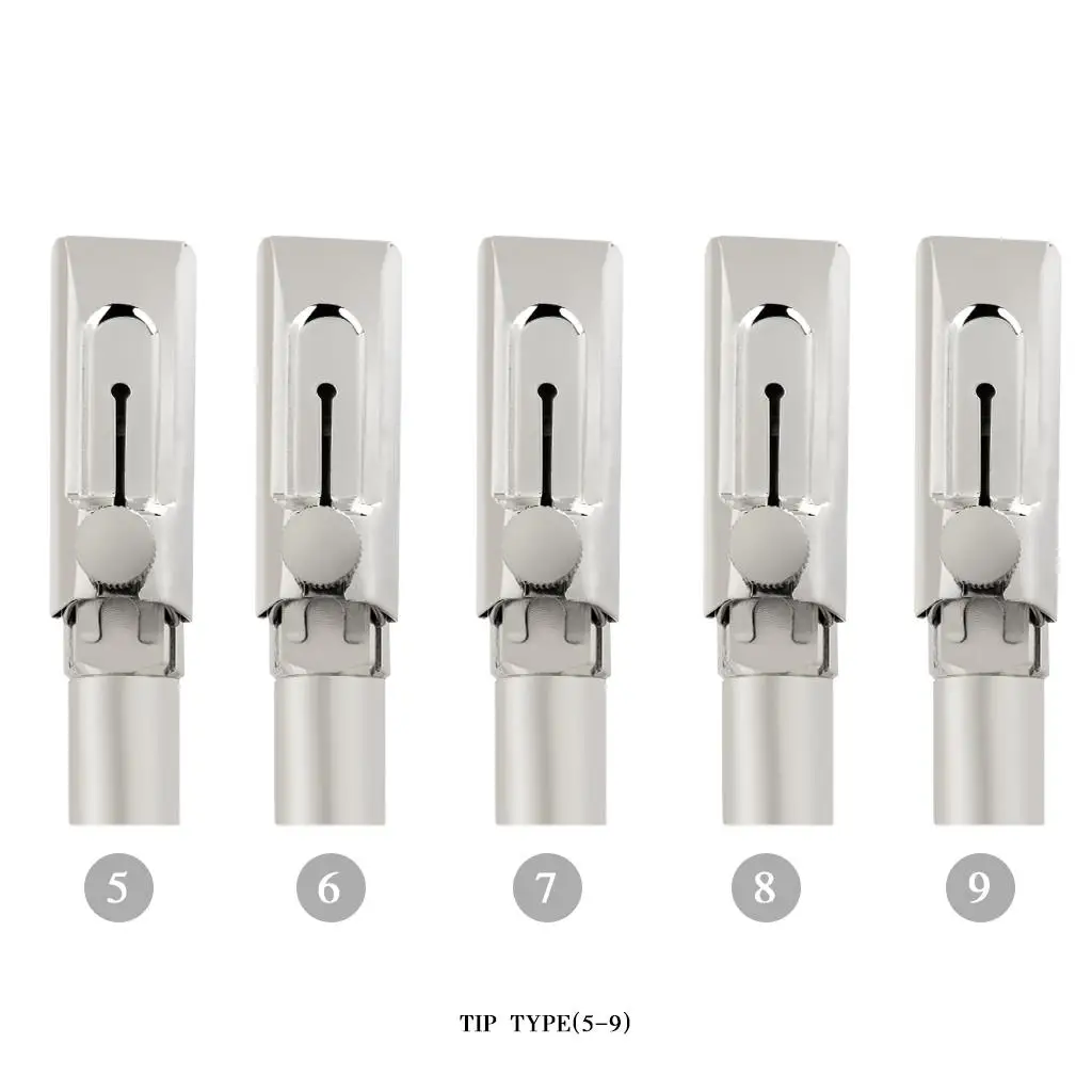 

Metal Silver-Plated Tenor Saxophone Mouthpiece Professionals Sax Parts Standard Mouthpiece