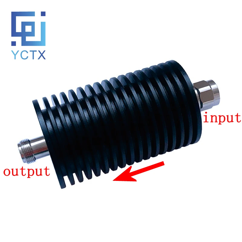 100W N Type Male Plug to Female Jack Attenuator DC-3Ghz/4Ghz 1/2/3/5/6/10/15/20/30/40/50/60db RF Coaxial Power Connector
