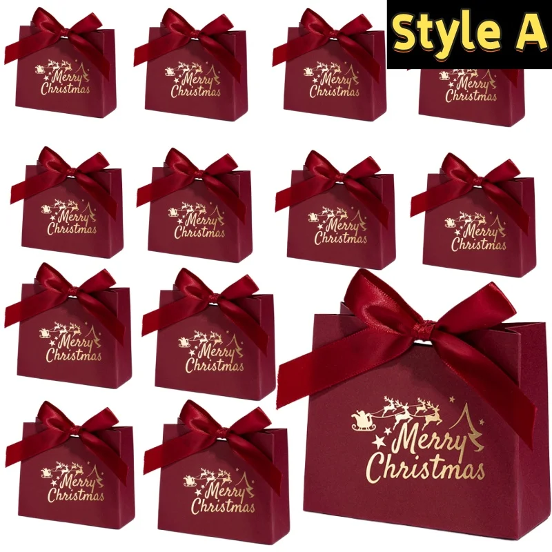 Рождественские картонные коробки для печенья