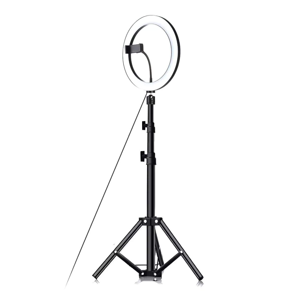 

10inch Dimmable LED Selfie Ring Light With Foldable Tripod Holder Stand Video Photography Light For Makeup Studio Live