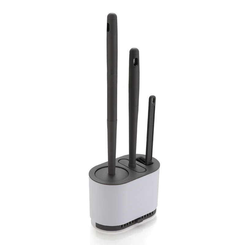 1 шт. Настенная/напольная щетка для туалета с длинной ручкой чистки аксессуары