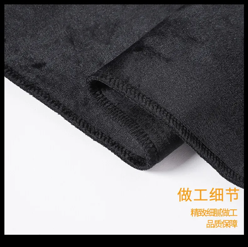 Sportswear Men's Pants  Winter Warm Thickened Outdoor Sporting Clothing Drawstring Trousers For Men Gymwear Large Size 7XL