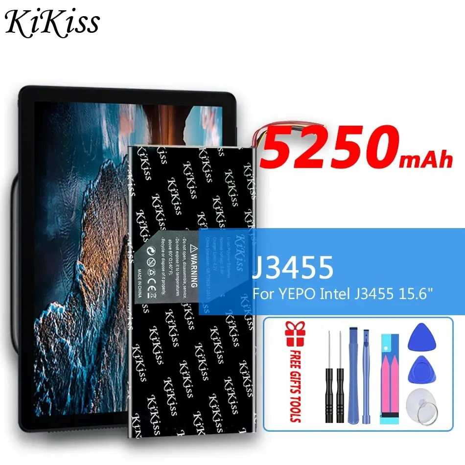 

Мощная батарея 5250mAh KiKiss J 3455 для Yepo для Intel J3455 Batteria