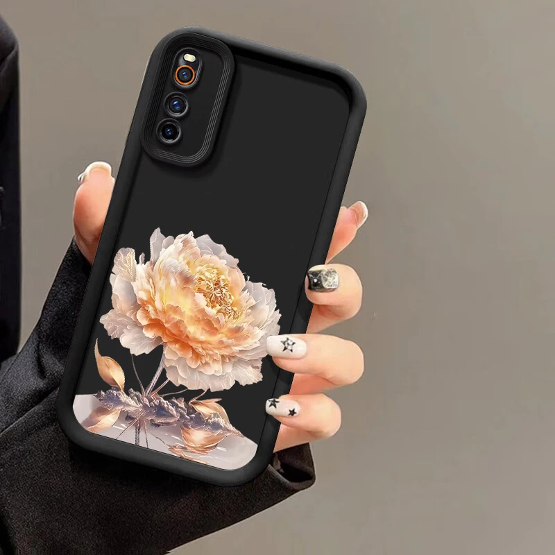 Цветной цветочный рисунок мягкий чехол для VIVO Y35m Y78 Plus Y78m Y77 Y77e Y73t Y11 Y35 Y76s t1