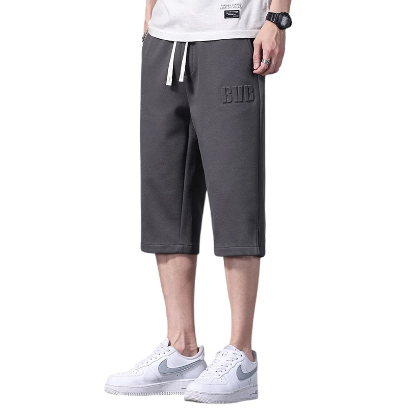 Шорты мужские трикотажные тонкие модные спортивные Свободные повседневные для