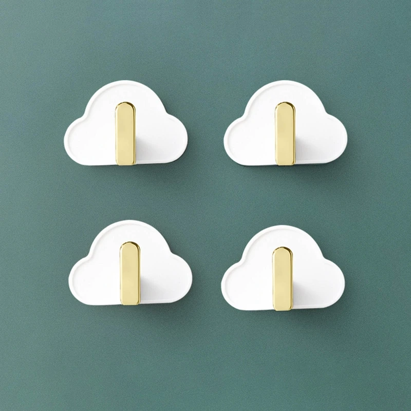 

4 шт., самоклеящиеся крючки-Вешалки для хранения полотенец