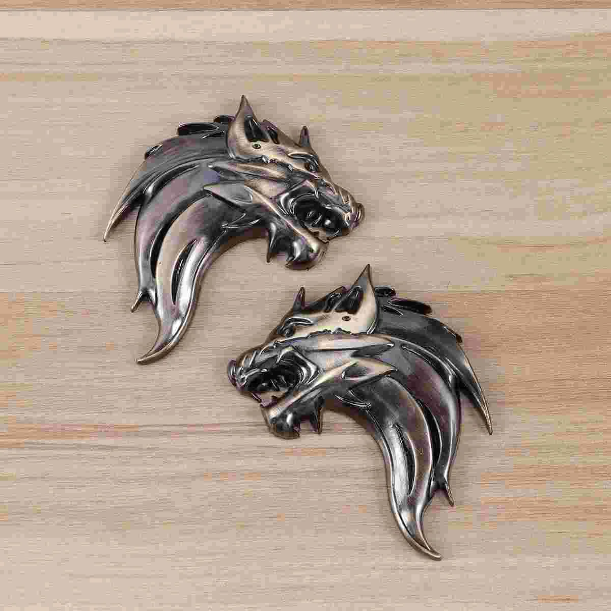 

2 Metal Bumper Stickers Motorcycle Stickers 3d Car Sticker Emblem Decal Metal Car Decals