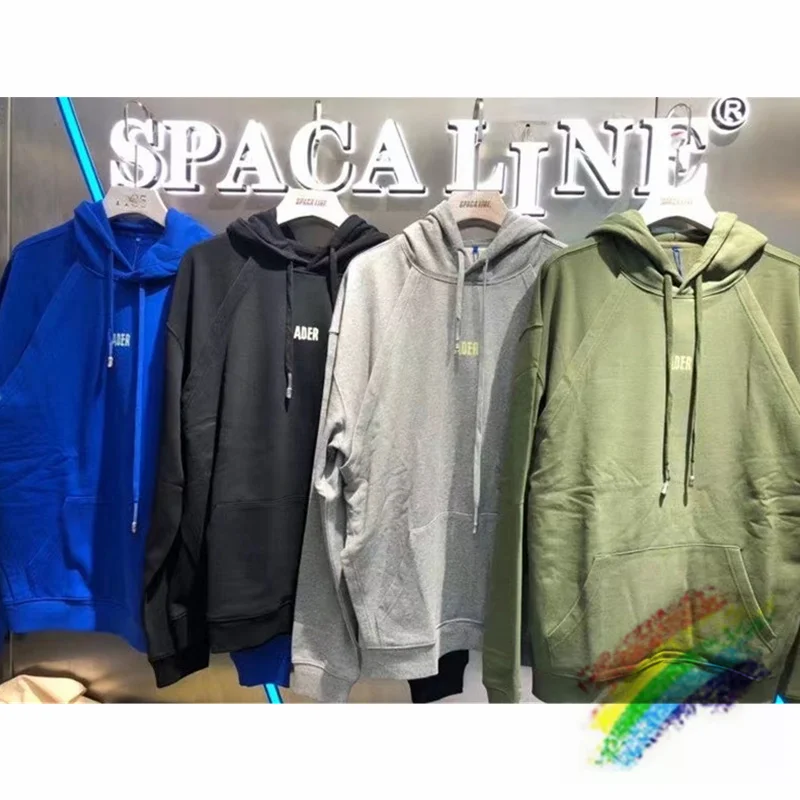 

Heavy Fabric ADER ERROR Hoodie Men Women 1:1 High-Quality Double Pocket Adererror Pullover Slightly Oversize Sweatshirt