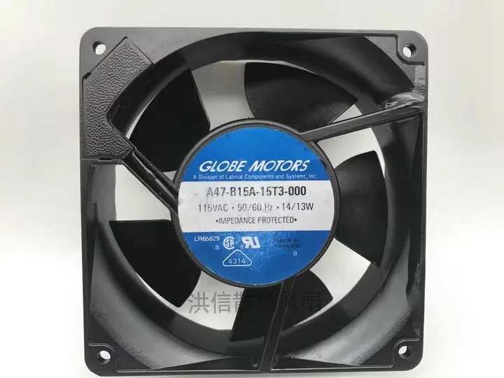 Бесплатная доставка оригинальный вентилятор A47-B15A-15T3-000 12038 115 В 14/13 Вт с