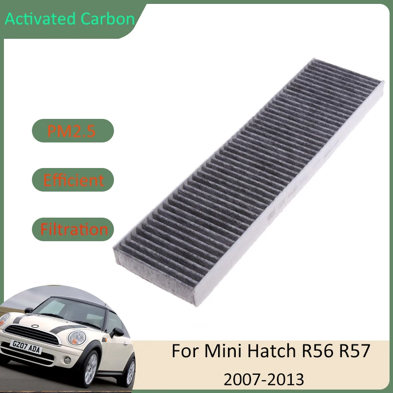 Фильтр кондиционера для Mini Hatch Cooper R56 R57 MK2 2007 2008 2009 2010 2011 2012 2013 64319127516 Детали с