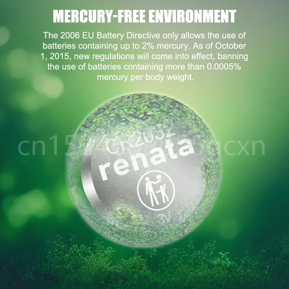 RENATA CR2032 CR 2032 3 В литиевая батарея кнопка типа таблетка для игрушечного автомобиля