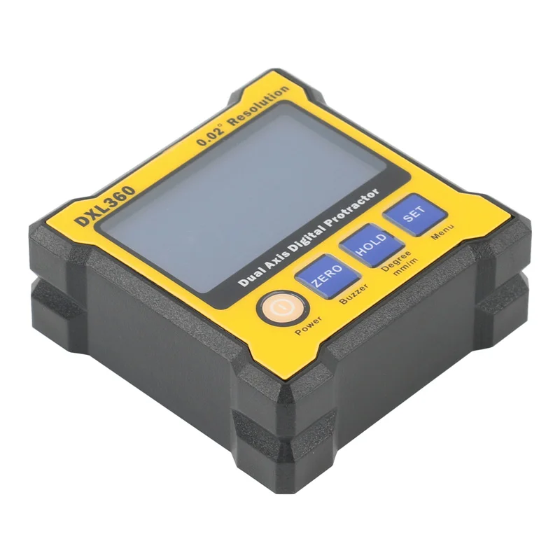 DXL360S DXL360 Цифровой угловой транспортир Перезаряжаемый двухосевой высокоточный
