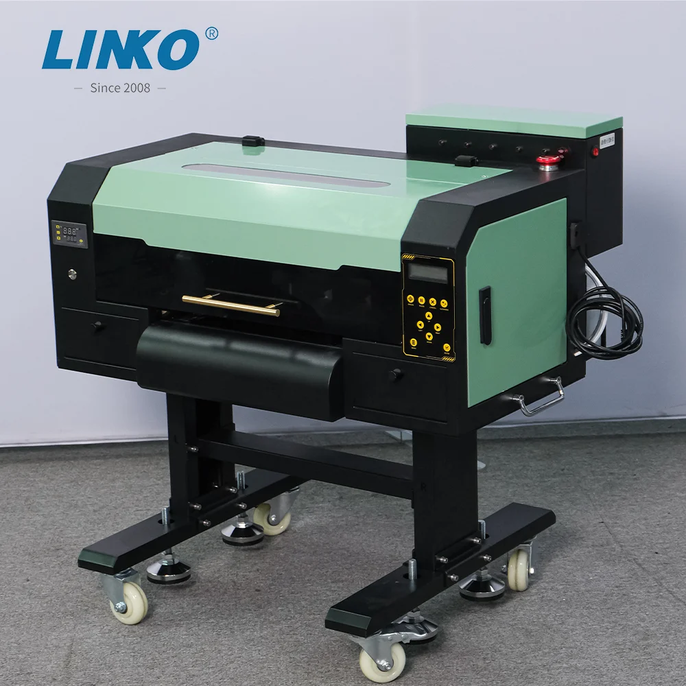 Фото LINKO L-402 Mini A3 DTF принтер новый 30 см двойной I1600/XP600 печатающая головка автоматическая печатная машина для футболок DTF с пигментными чернилами №2