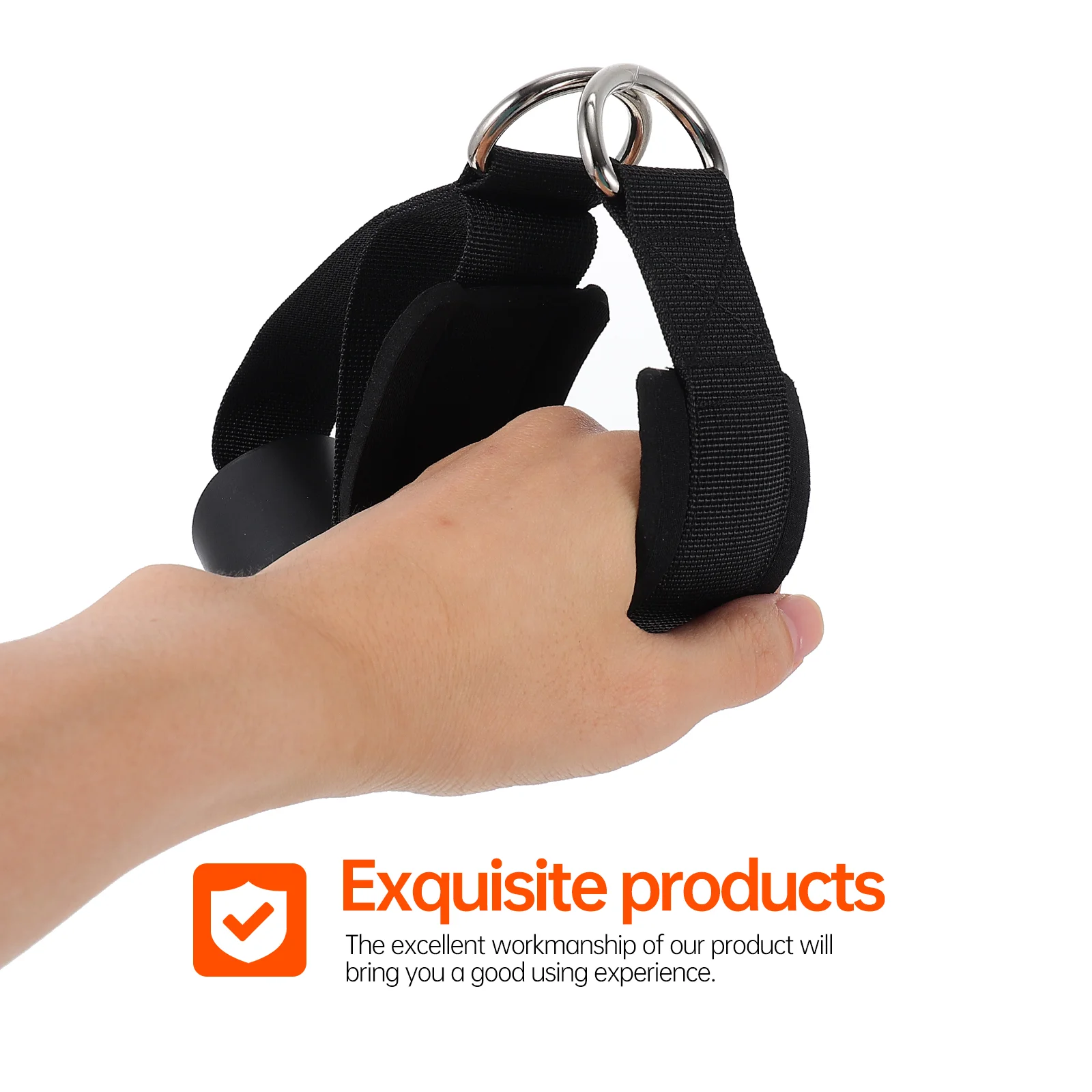 2 шт. дверная пряжка для фитнеса тянущая лодыжку веревка якорь эластичные ленты