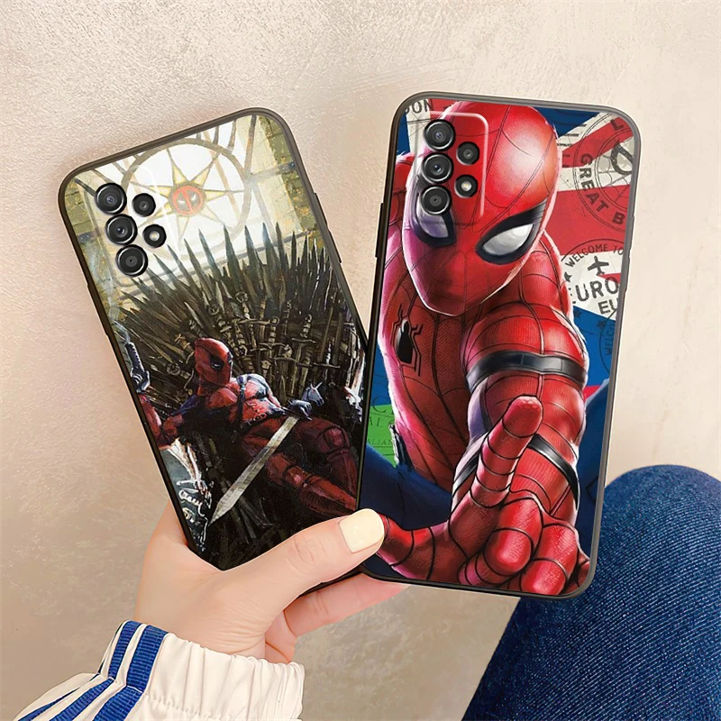 

Marvel Wade Winston Wilson Phone Cases For Samsung Galaxy S20 FE S20 Lite S8 Plus S9 Plus S10 S10E S10 Lite M11 M12 Coque Funda