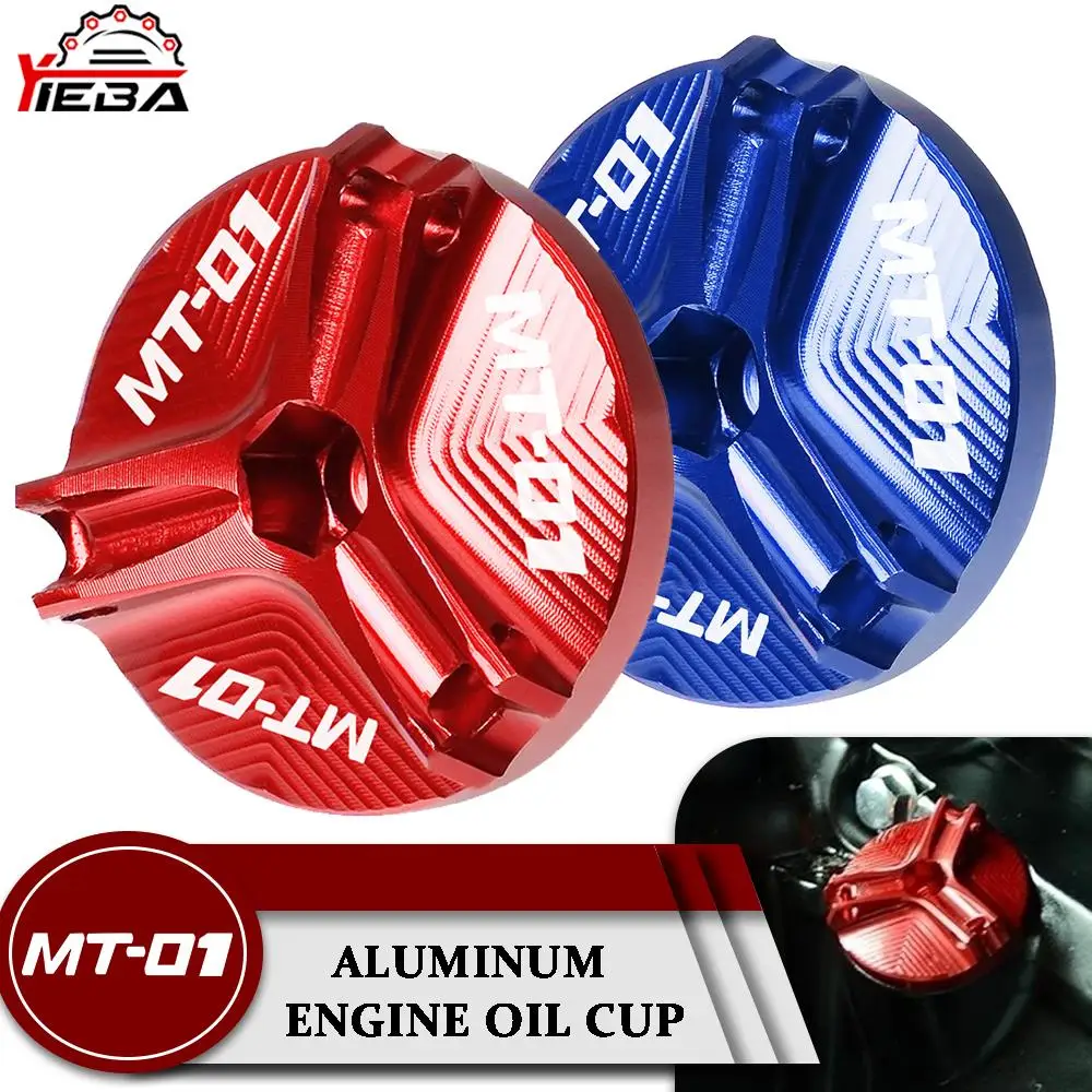 

For YAMAHA MT01 MT-01 2005-2011 2010 2009 2008 2007 2006 Motorcycle CNC Engine Oil Drain Plug Sump Nut Cup Plug Cover Cap Screw