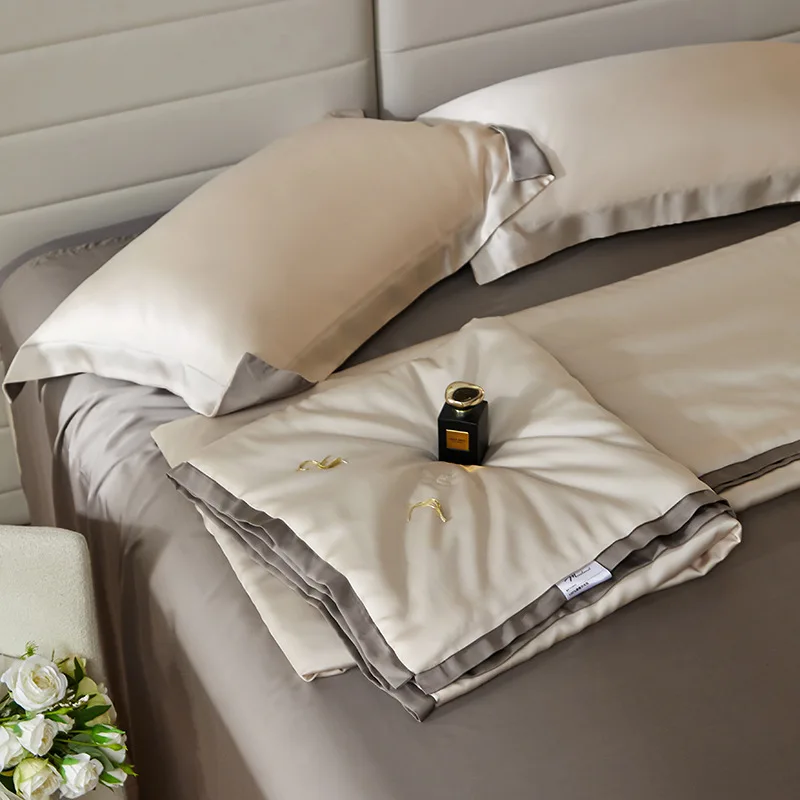 

Cool Summer Quilt Spring and Summer Thin Quilt Air-conditioning Quilt 220x240 1pc