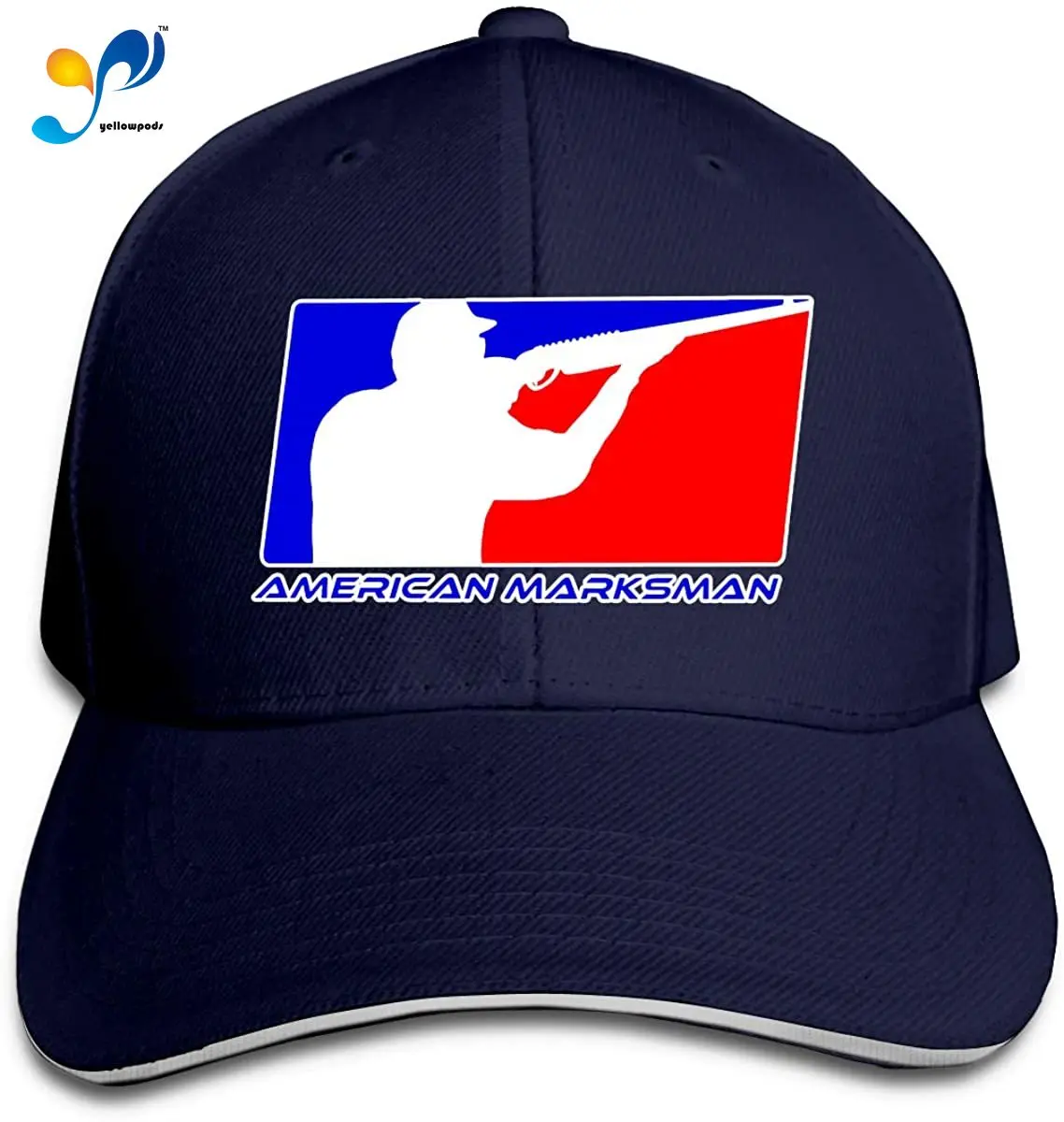 

American Marksman Men Cotton Classic Baseball Cap Adjustable Size