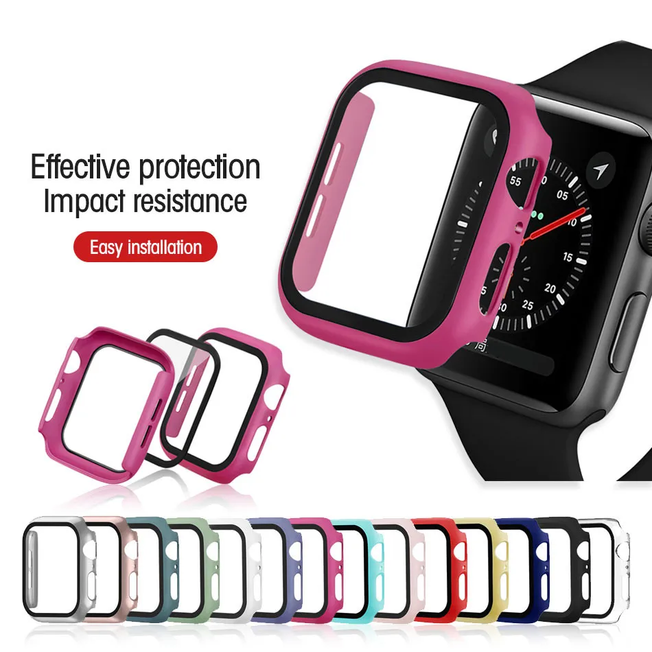 

100 шт., Защитное стекло для Apple Watch 8 7 6/SE/5/4/3/360