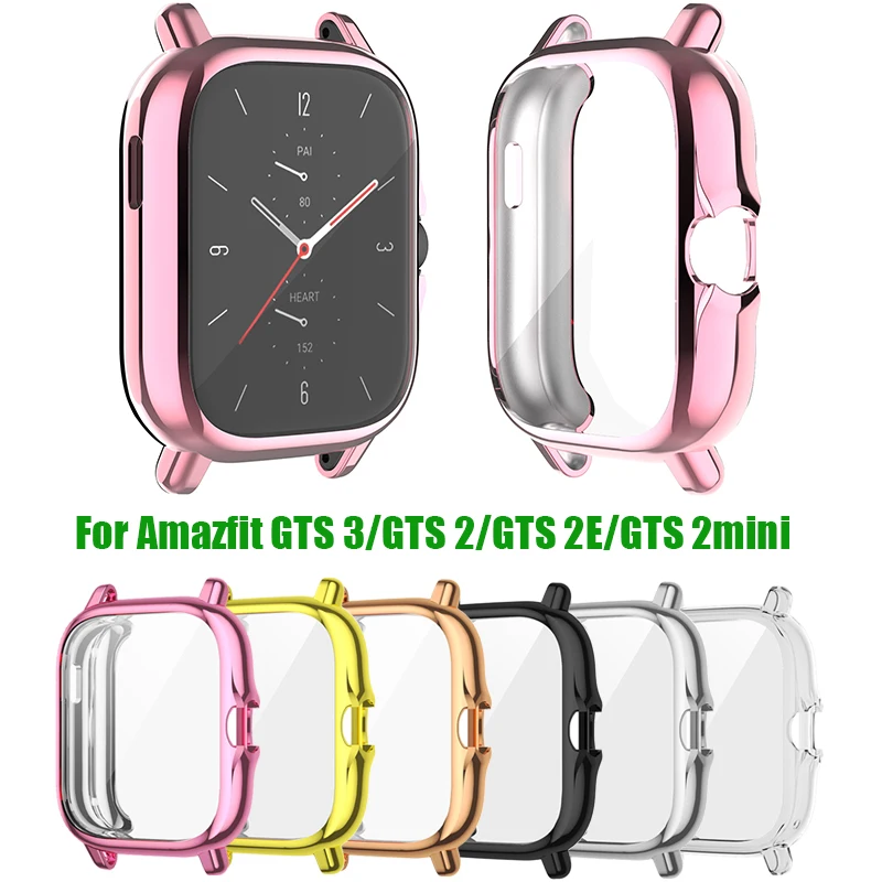 

Защитный чехол GTS 3/2 для смарт-часов Xiaomi Amazfit GTS 3 2 2e mini, защитный чехол-бампер для Huami Amazfit Bip S U Pro Lite