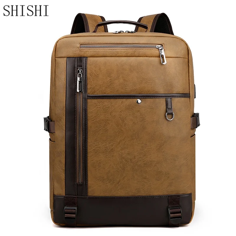 New Luxury Brand Laptop Backpack Anti-theft Waterproof Fsahion Backpacks Men Business Travel Bag Backpack