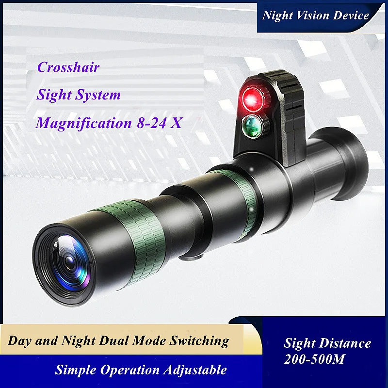 

GOGOBLEK Night Vision Infrared HD Search Telescope Hunting Telescope Set Monocular Aiming Night Vision Sightseeing Hunting Gear