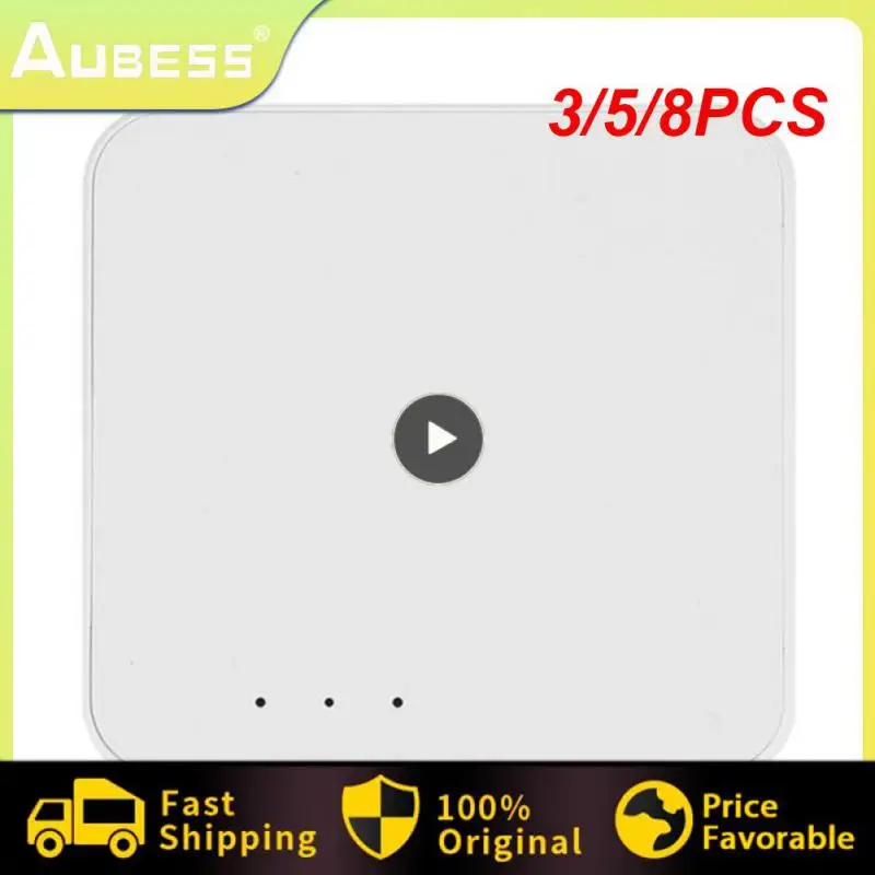 

3/5/8PCS Support Remote Control Multi-mode Gateway Smart Life Remote Control Zigbee Sensor Wireless Zigbee Gateway
