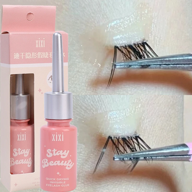 Клей для накладных ресниц быстросохнущий долговечный прочный клей