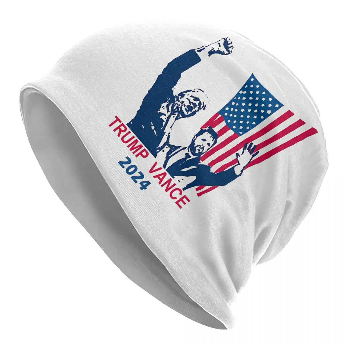 Шапка-бини с изображением Трампа Vance 2024 шапка президента выборов крутые мужские и