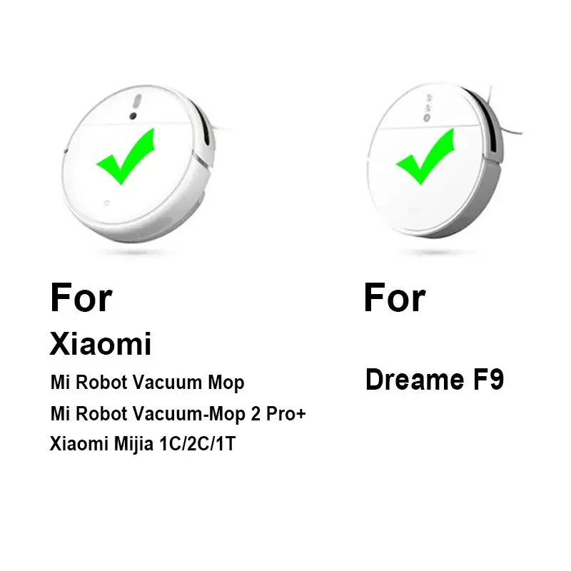Для Xiaomi Mijia 1C2C1T STYTJ01ZHM STYTJ02ZHM Dreame F9: Фильтр, Салфетка для швабры, Аксессуары для пылесоса, Основная и боковые щетки, Запчасти (art.: 3920dbcd64275) - 3920dbcd64275